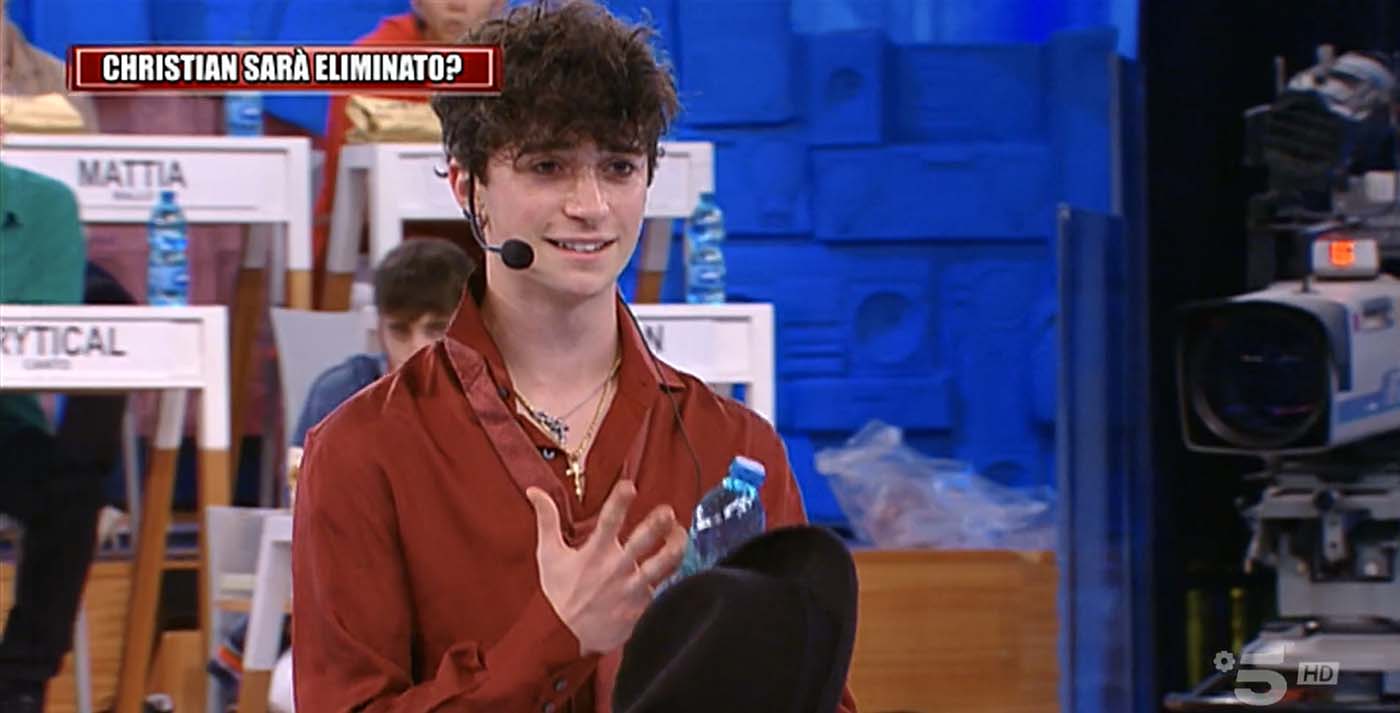 Amici 21 Christian si sfoga commenti Celentano