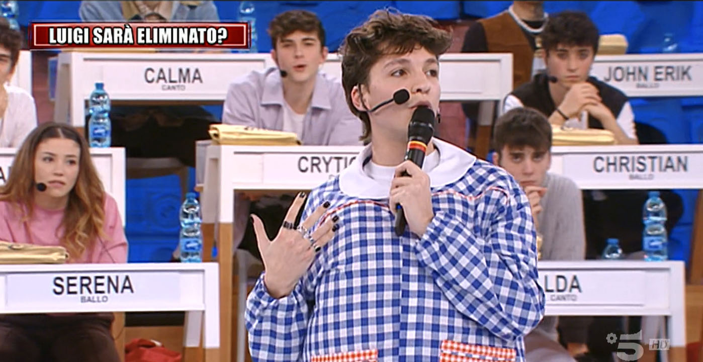 Amici 21 Luigi canta nuovo inedito scritto Enrico Nigiotti