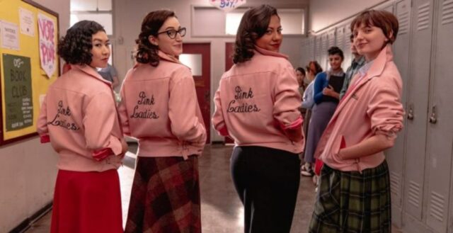 rise of the pink ladies grease cast