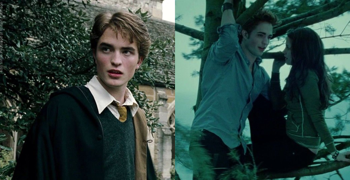 robert pattinson collegamento harry potter twilight