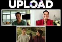 Intervista Robbie Amell Andy Allo serie Upload