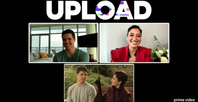 Intervista Robbie Amell Andy Allo serie Upload