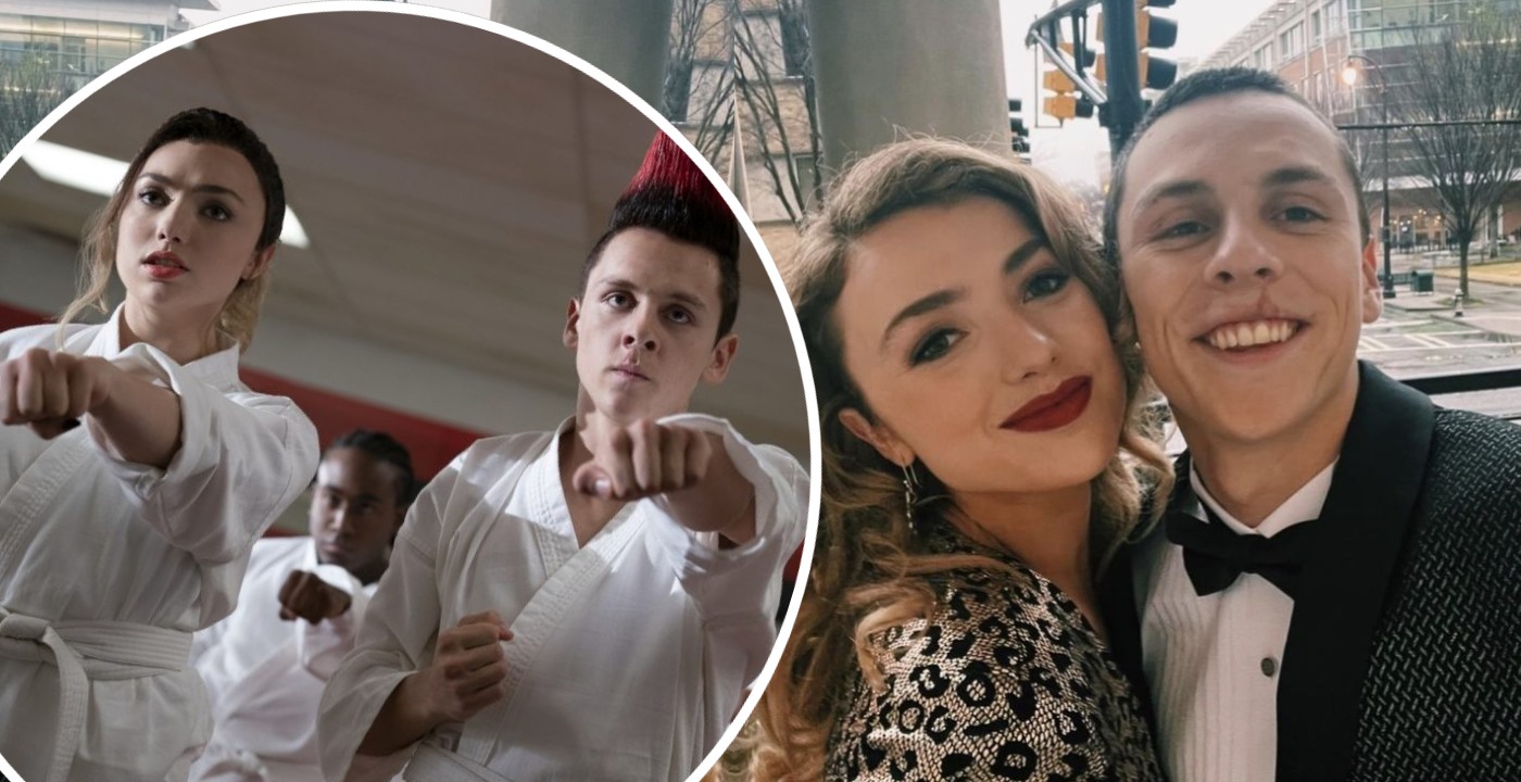 Peyton List Jacob Bertrand cobra kai