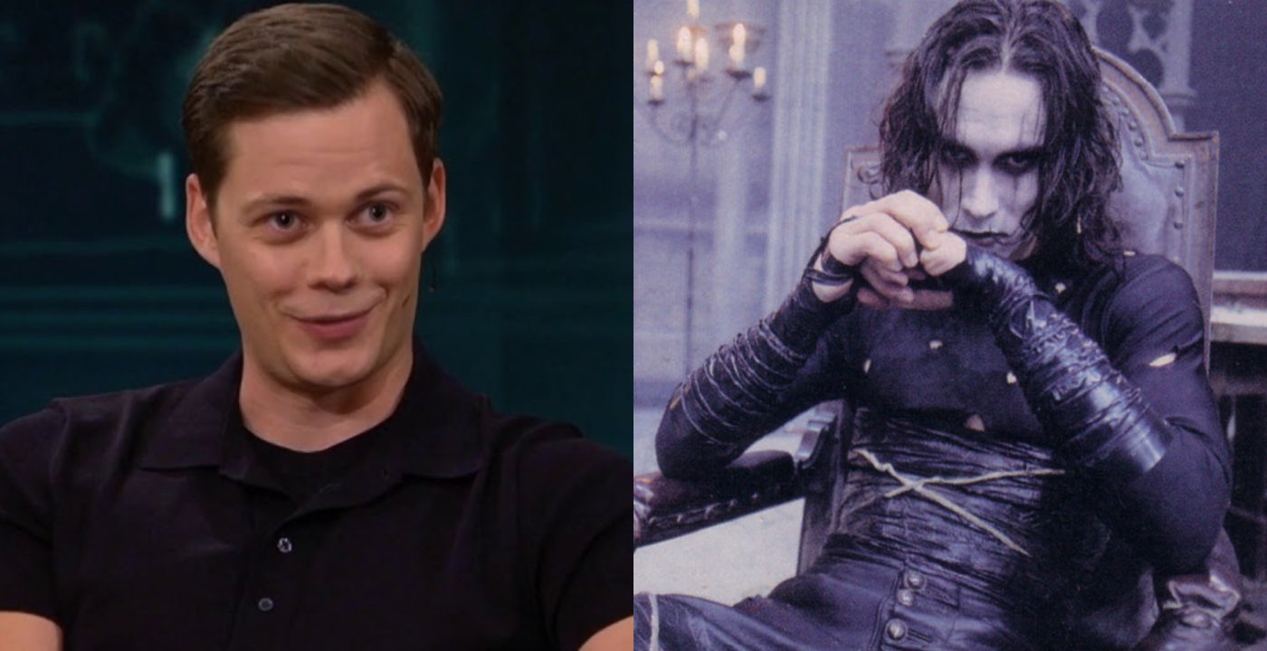 Bill Skarsgard protagonista reboot Il Corvo