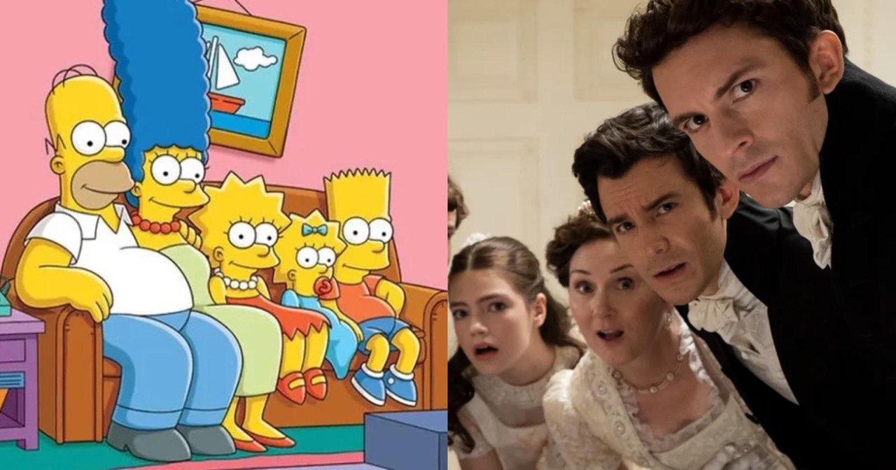 Simpson Bridgerton parodia