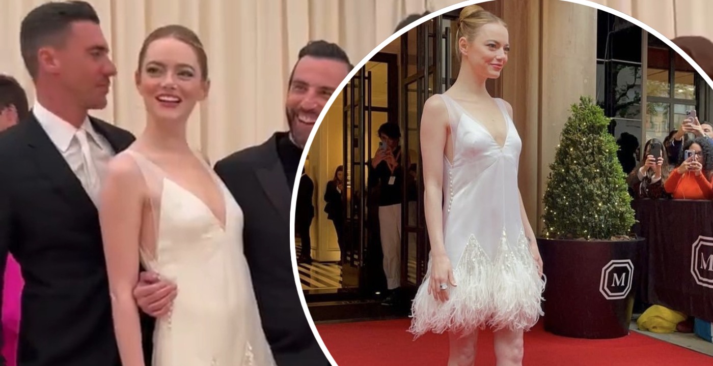 abito emma stone matrimonio met gala 2022