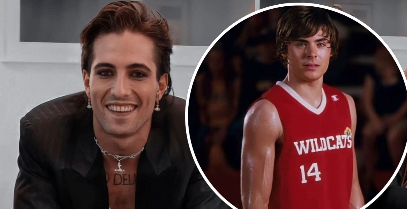 damiano david troy bolton paragone reagisce