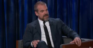 david harbour etÃ  altezza moglie instagram film