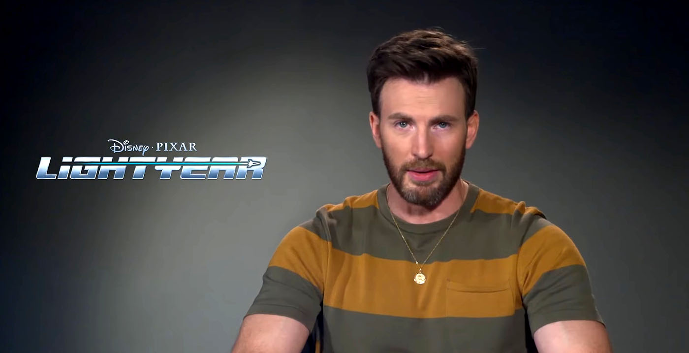 Chris Evans contro chi critica bacio gay Lightyear