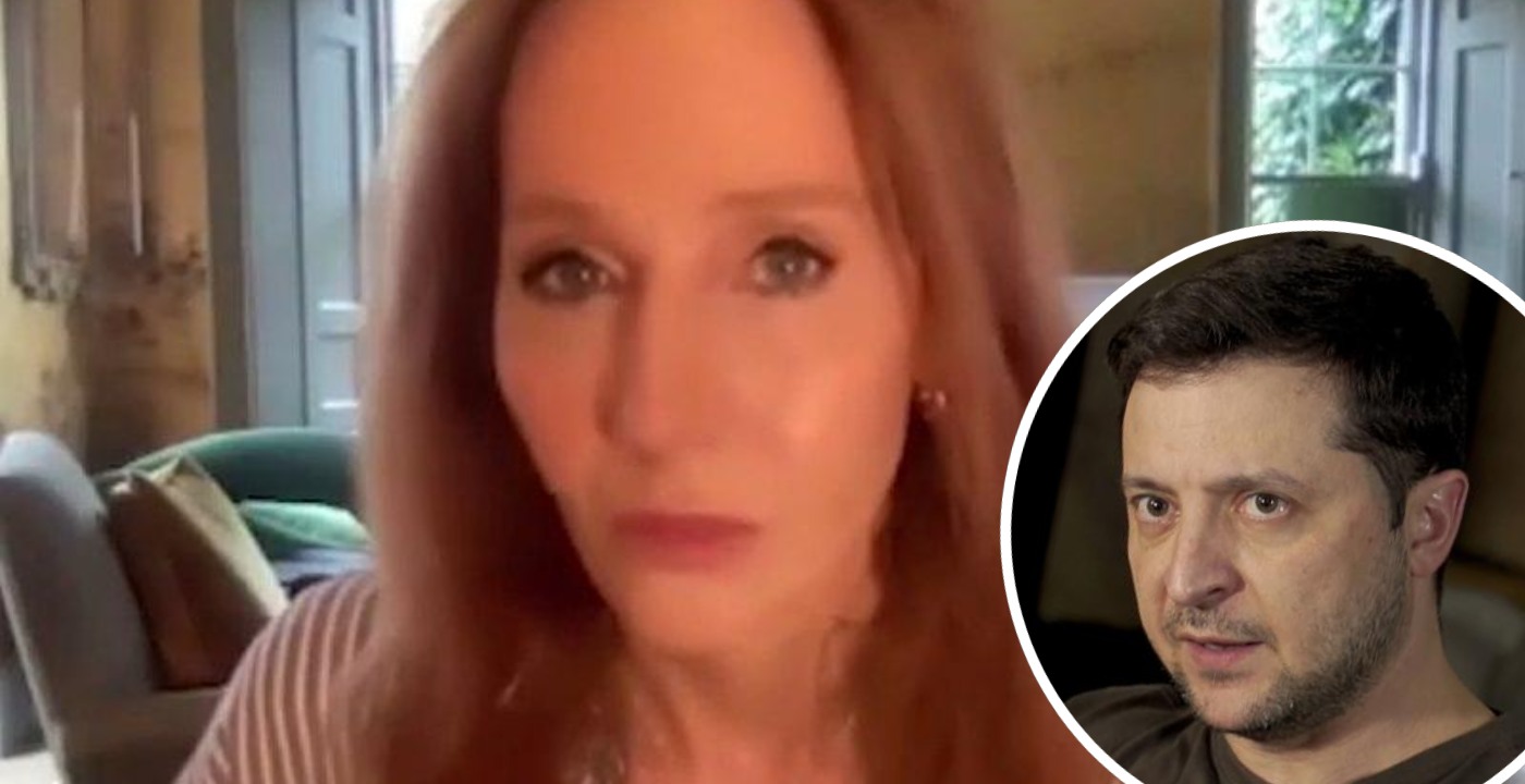 jk rowling scherzo russi zelensky video