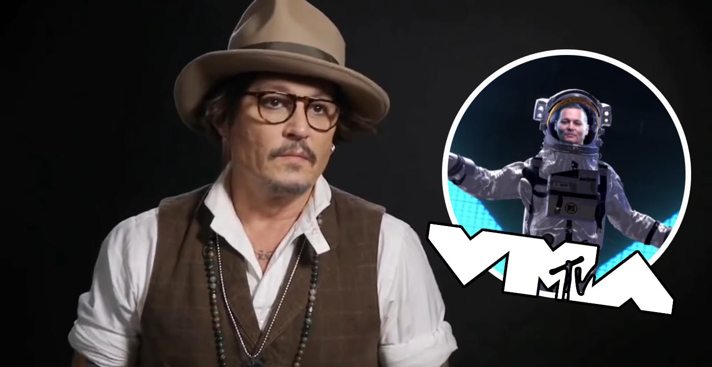 Johnny Depp presente VMAs