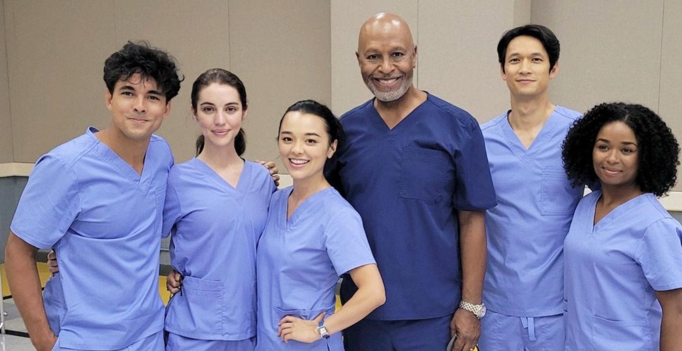 adelaide kane harry shum jr set grey's anatomy 19