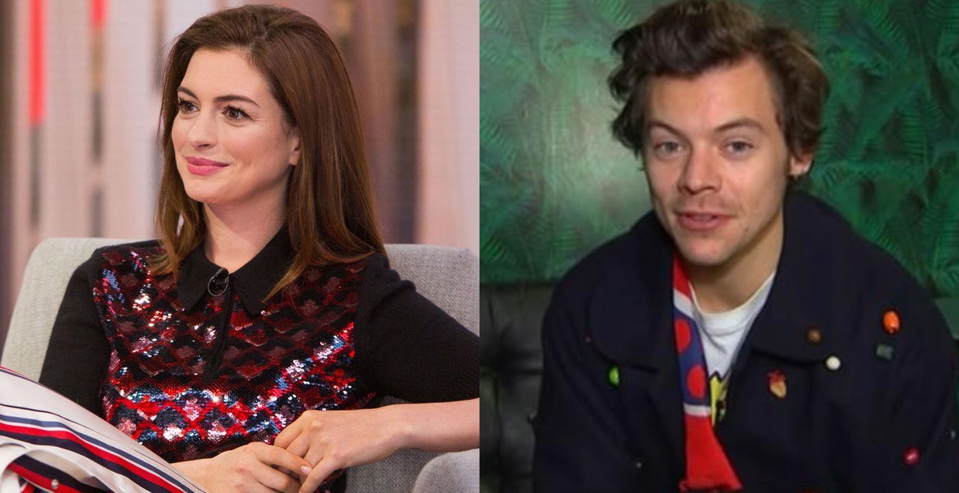 anne hathaway film fan faction harry styles