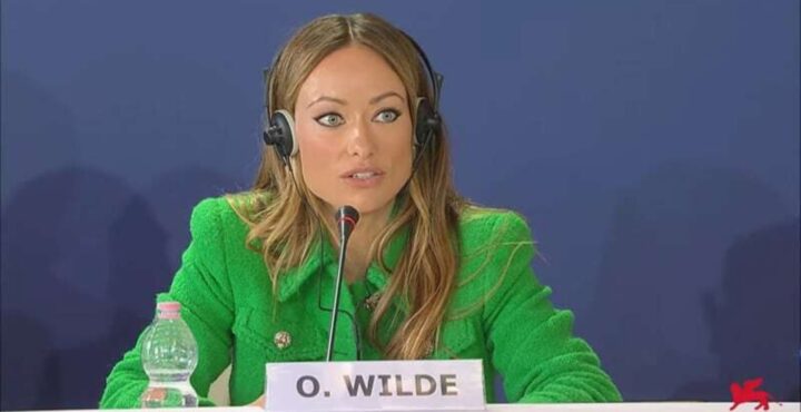 conferenza venezia olivia wilde florence pugh