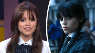 Jenna Ortega somiglianze Mercoledì