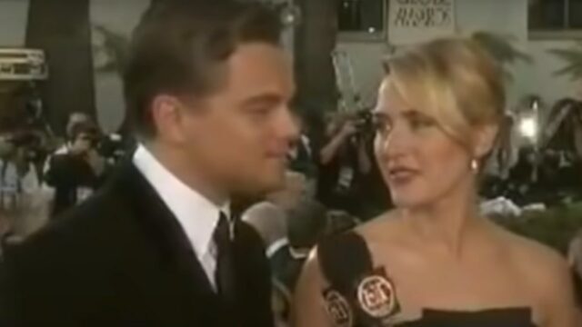 leonardo dicaprio kate winslet