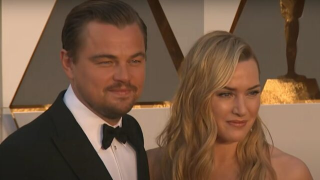 leonardo dicaprio kate winslet