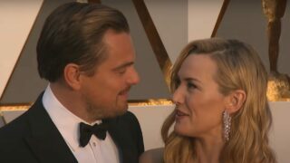 leonardo dicaprio kate winslet