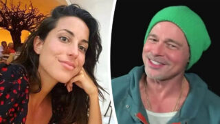 Brad Pitt festeggia compleanno Ines de Ramon