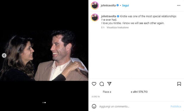 John Travolta Instagram