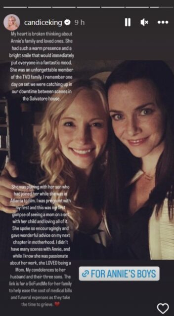 Annie Wersching cast the vampire diaries candice king