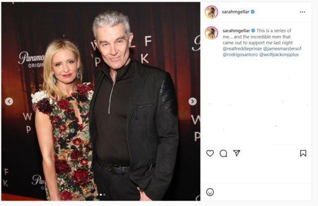 Sarah Michelle Gellar e James Marsters reunion buffy