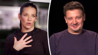 Evangeline Lilly Jeremy Renner