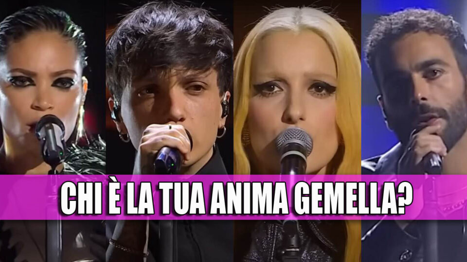 Quale cantante di Sanremo 2023 è la tua anima gemella? - QUIZ