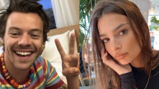 Harry Styles Emily Ratajkowski bacio