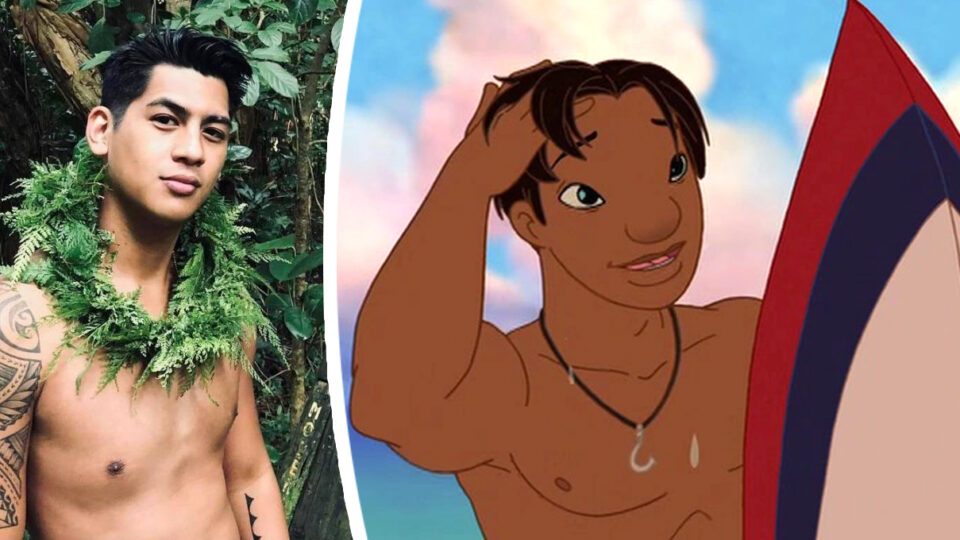 Kaipot Dudoit è David in Lilo & Stitch al posto di Kahiau Machado
