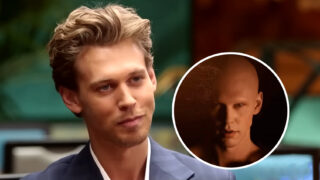 Austin Butler pelato senza sopracciglia Dune 2