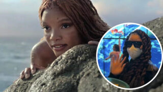 Halle Bailey va a vedere La Sirenetta nessuno la riconosce