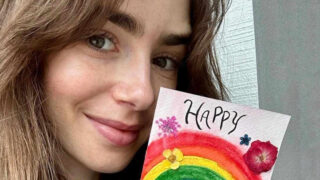 Lily Collins criticata sostegno comunità LGBTQIA+