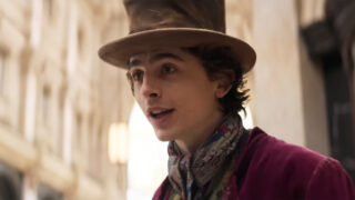 Wonka Timothée Chalamet immerso vasca cioccolata