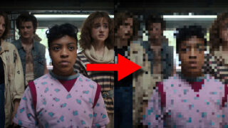 quiz personaggio serie tv pixelato