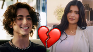 Timothée Chalamet kylie jenner lasciati