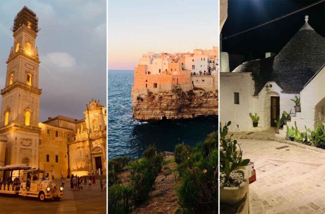 lecce polignano a mare alberobello puglia