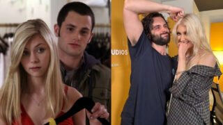 Penn Badgley e Taylor Momsen reunion gossip girl