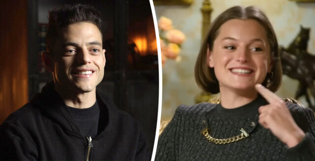 Rami Malek Emma Corrin confermano relazione