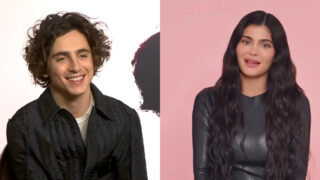 timothée chalamet kylie jenner bacio video