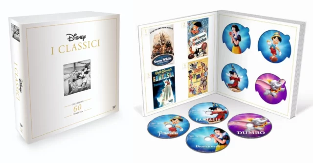 cofanetto classici disney collezione