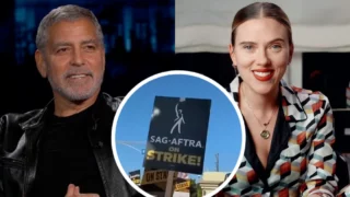 george clooney scarlett johansson riunione sciopero attori