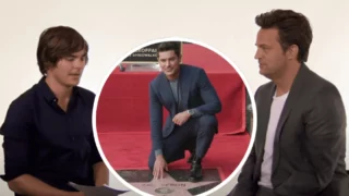 zac efron matthew perry walk of fame stella