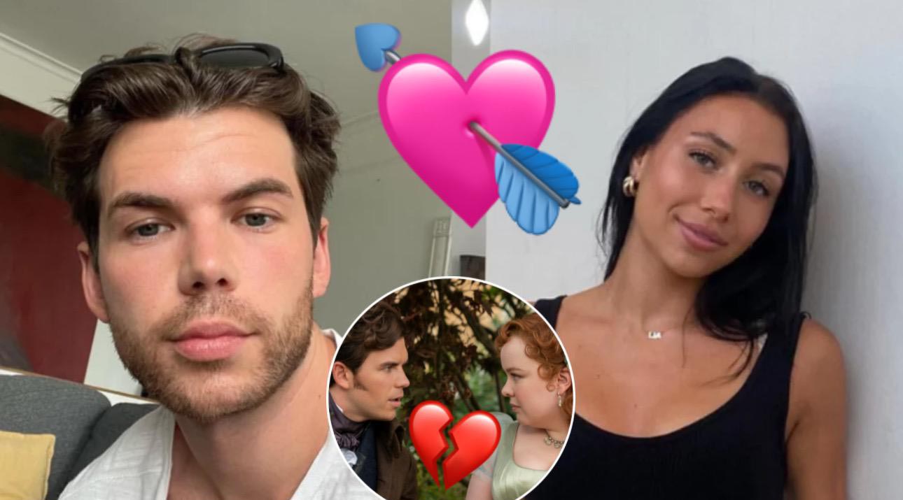 Luke Newton per mano con la presunta ragazza Antonia Roumelioti