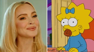 I Simpson Lindsay Lohan presta la voce a Maggie