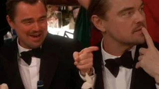 leonardo dicaprio meme golden globes