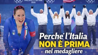 Perché l'Italia non è prima nel medagliere di Milano Cortina 2026